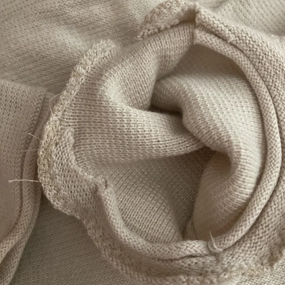 Zara Boys Collection Knit Wear Long Sleeve Top Oatmeal Size 11-12